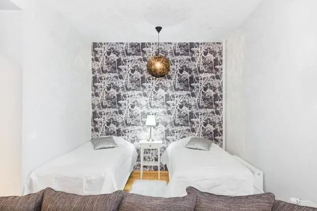Family Apart Daire, 2 Yatak Odası, Sauna, Avlu Manzaralı