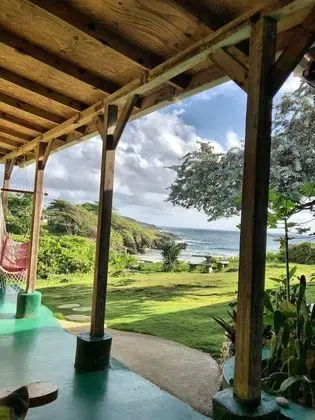 Seafront villa