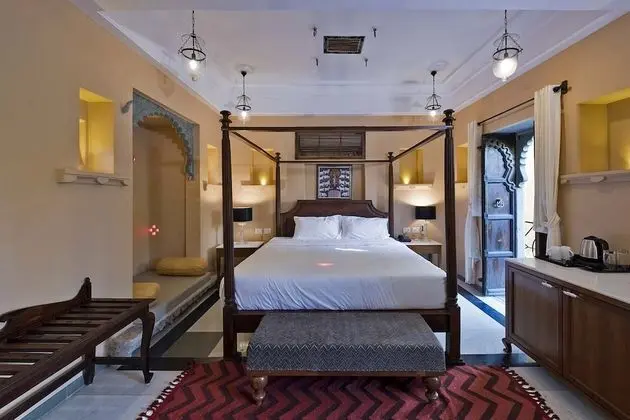 Traditional Tek Büyük Yataklı Oda, 1 Yatak Odası, Sigara İçilmez, Bahçe Manzaralı