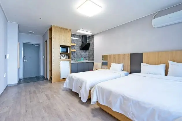 Business İki Ayrı Yataklı Oda, Mutfak, Okyanus Manzaralı