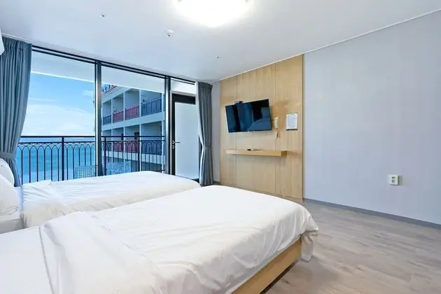 Business İki Ayrı Yataklı Oda, Mutfak, Okyanus Manzaralı