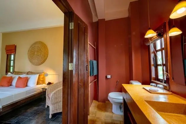 Deluxe İki Ayrı Yataklı Oda, Teras (Resort - with Bathtub)