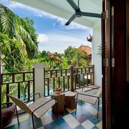 Deluxe İki Ayrı Yataklı Oda, Teras (Resort - with Bathtub)
