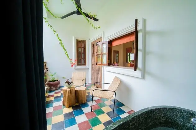 Deluxe İki Ayrı Yataklı Oda, Teras (Resort - with Bathtub)