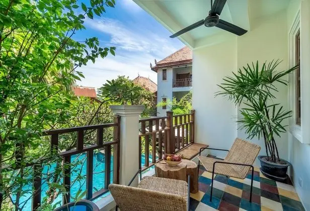 Deluxe İki Ayrı Yataklı Oda, Teras (Resort - with Bathtub)