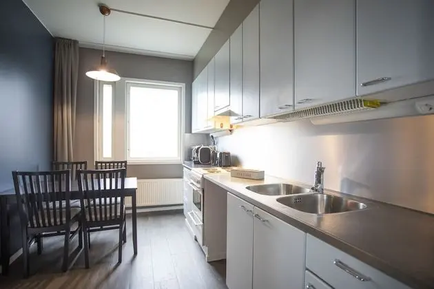 Deluxe Family Suite with Kitchen, Sauna & Balcony