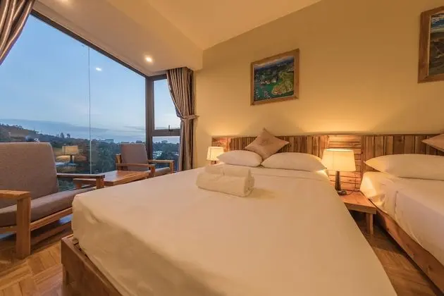 Deluxe Üç Kişilik Oda, Okyanus Manzaralı