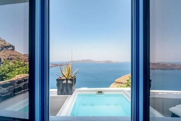 Comfort Apart Daire, 1 Yatak Odası, Jakuzi, Deniz Manzaralı (Goose)