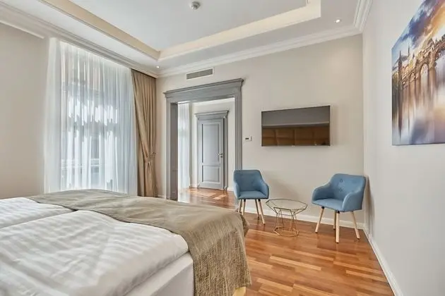 Luxury Tek Büyük Yataklı Oda, 1 En Büyük (King) Boy Yatak, Şehir Manzaralı