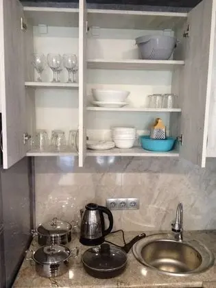 Luxury Apart Daire, 1 Büyük (Queen) Boy Yatak ve Çekyat, Balkon, Kısmi Deniz Manzaralı