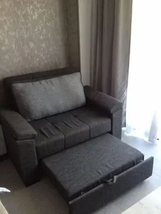 Luxury Tek Büyük Yataklı Oda, 1 Büyük (Queen) Boy Yatak ve Çekyat, Balkon, Kısmi Deniz Manzaralı