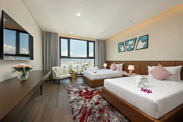 Deluxe Tek Büyük veya İki Ayrı Yataklı Oda