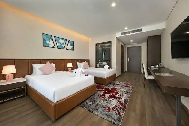 Deluxe Tek Büyük veya İki Ayrı Yataklı Oda