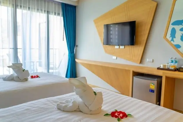 Deluxe Tek Büyük veya İki Ayrı Yataklı Oda, Deniz Manzaralı