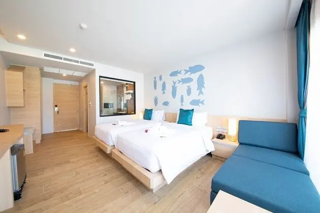 Deluxe Tek Büyük veya İki Ayrı Yataklı Oda, Deniz Manzaralı