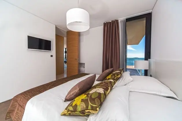 Luxury Çatı Katı Süiti (Penthouse), 2 Yatak Odası, Teras, Deniz Manzaralı