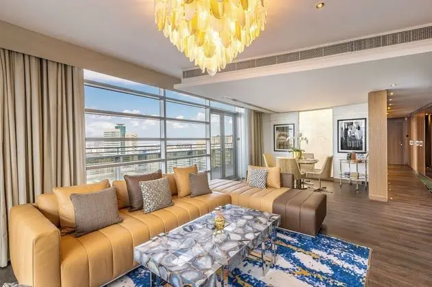 Golden Grand Suite Waterfront with Terrace with Hermes Amenities & Jacuzzi with Lounge Access