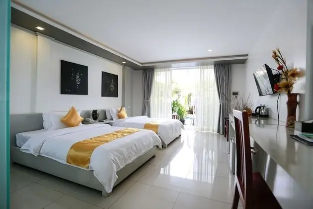 Deluxe İki Ayrı Yataklı Oda, Balkon, Havuz Manzaralı (Free Airport Pick up)