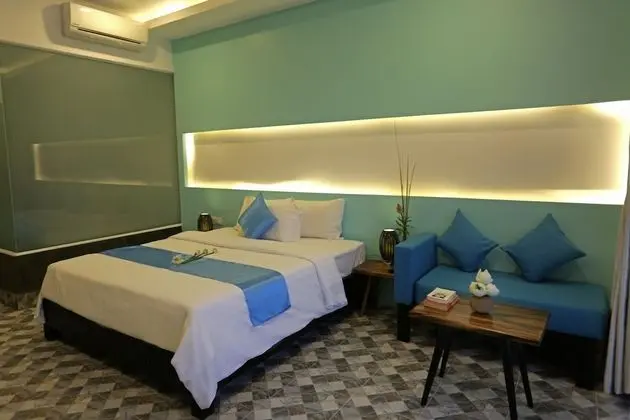 Deluxe Tek Büyük Yataklı Oda, Balkon, Havuz Manzaralı (Free Airport Pick up)