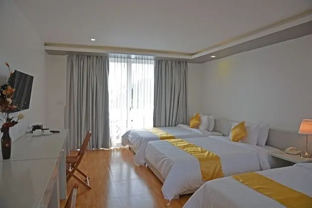 Deluxe Üç Kişilik Oda, Balkon, Havuz Manzaralı (Free Airport Pick Up)