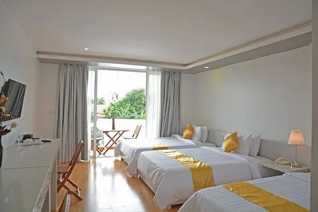 Deluxe Üç Kişilik Oda, Balkon, Havuz Manzaralı (Free Airport Pick Up)