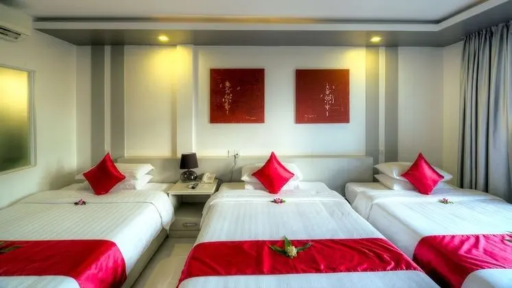 Deluxe Üç Kişilik Oda, Balkon, Havuz Manzaralı (Free Airport Pick Up)