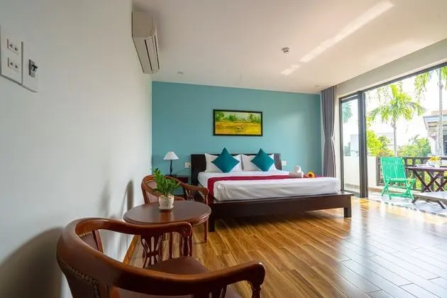 Deluxe Tek Büyük veya İki Ayrı Yataklı Oda, Bahçe Manzaralı