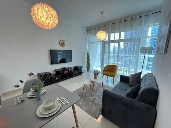 Apart Daire, 1 Yatak Odası, Marina Manzaralı