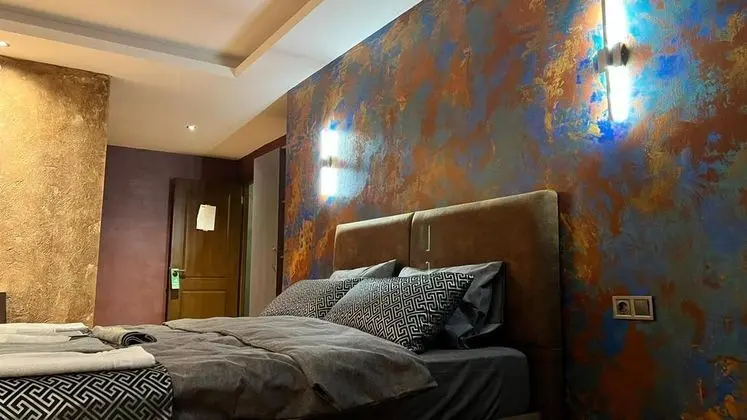 Deluxe Çift Kişilik Oda, Bahçe Manzaralı, Balkonlu