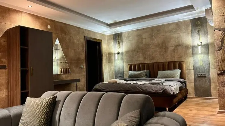 King Suite, Bahçe Manzaralı, Jakuzili