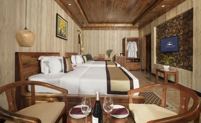 Superior Bungalov, 2 Çift Kişilik Yatak, Havuz Manzaralı