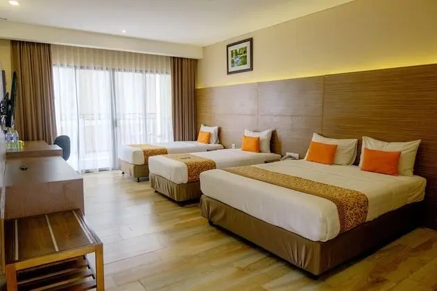Deluxe Oda, Birden Çok Yatak, Balkon