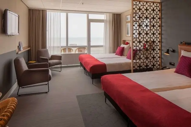 Family Dört Kişilik Oda, Birden Çok Yatak, Balkon, Okyanus Manzaralı