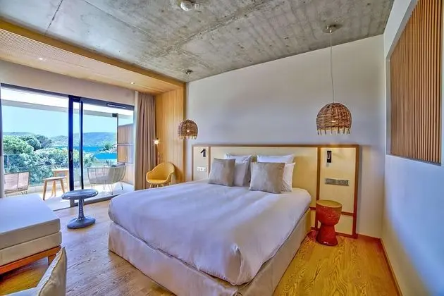Deluxe Oda, 1 En Büyük (King) Boy Yatak, Balkon, Deniz Manzaralı