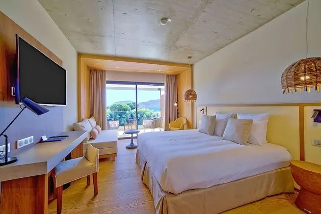 Deluxe Oda, 1 En Büyük (King) Boy Yatak, Balkon, Deniz Manzaralı