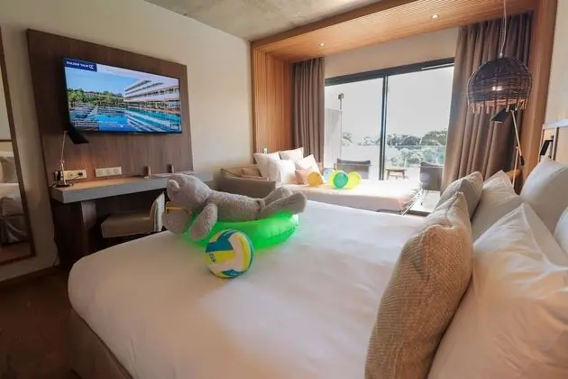 Deluxe Oda, Birden Çok Yatak, Balkon, Deniz Manzaralı