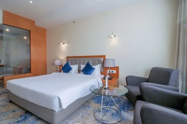Deluxe Oda, 1 En Büyük (King) Boy Yatak, Şehir Manzaralı