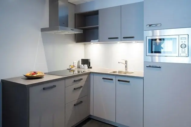 Apart Daire, 2 Tek Kişilik Yatak, Mutfak