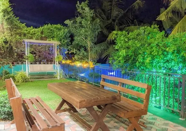 Deluxe Üç Kişilik Oda, 1 Yatak Odası, Bahçe Manzaralı