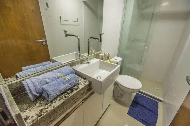 Suíte estúdio conforto, 1 quarto, Varanda coberta, VIsta para a piscina UH-421