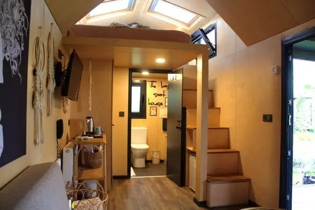 Asma Katlı Tiny House İç Görünüm