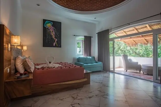 Villa, 4 Yatak Odası, Balkon