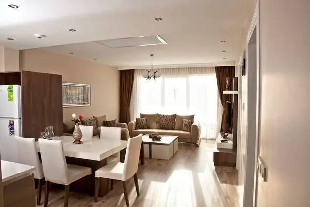 Deluxe Tek Büyük Yataklı Oda, 2 Yatak Odası, Mutfak
