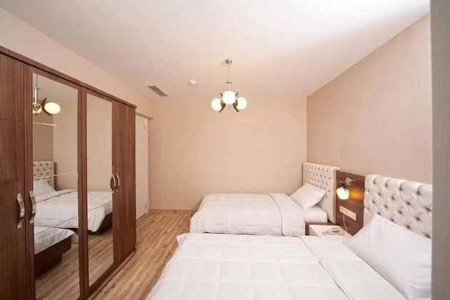 Deluxe Tek Büyük Yataklı Oda, 2 Yatak Odası, Mutfak