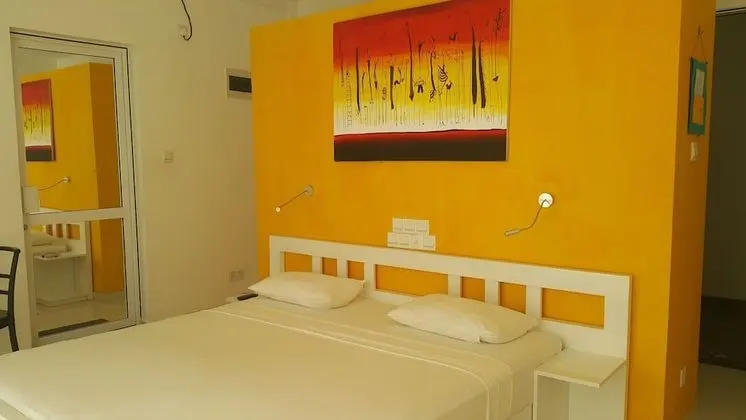 Deluxe Tek Büyük Yataklı Oda, Bahçe Manzaralı