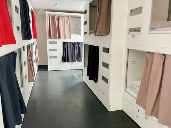Basic Ortak Ranzalı Oda, Karma Ranzalı Oda (12 Beds, External Shared Bathroom)