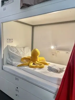 Basic Ortak Ranzalı Oda, Karma Ranzalı Oda (12 Beds, External Shared Bathroom)
