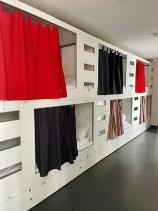 Basic Ortak Ranzalı Oda, Karma Ranzalı Oda (12 Beds, External Shared Bathroom)