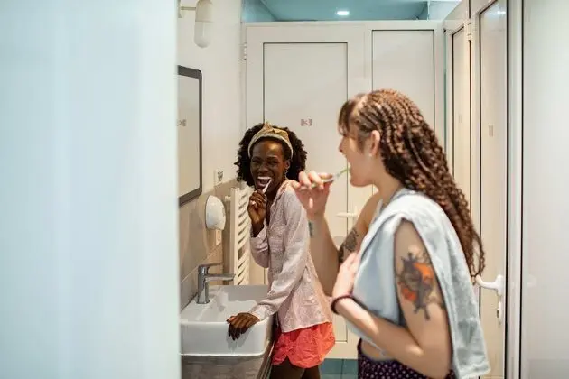 Basic Ortak Ranzalı Oda, Karma Ranzalı Oda (12 Beds, External Shared Bathroom)