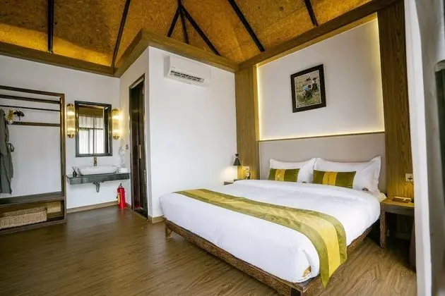 Deluxe Bungalov, 1 Yatak Odası, Balkon, Göl Manzaralı